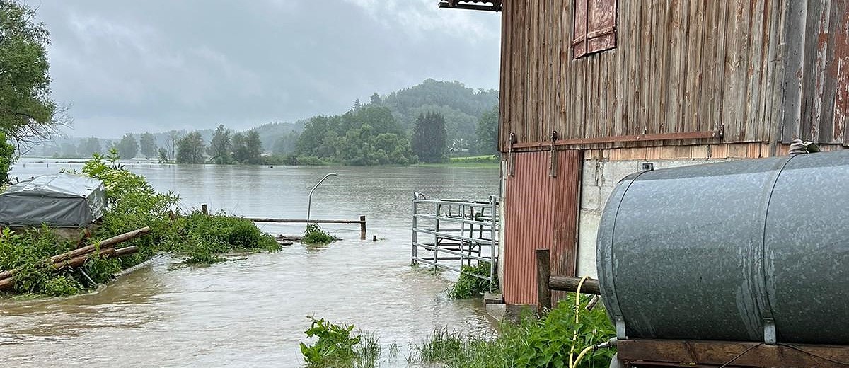 Extremhochwasser im Jagd-Revier